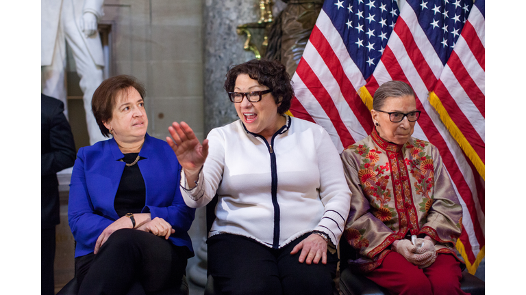 U.S. Supreme Court Women Justices Are Honored On Capitol Hill For Women's History Month