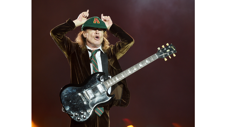 AC/DC Performs At Dodger Stadium