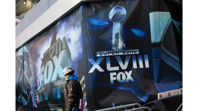 New York City Prepares For Super Bowl XLVIII