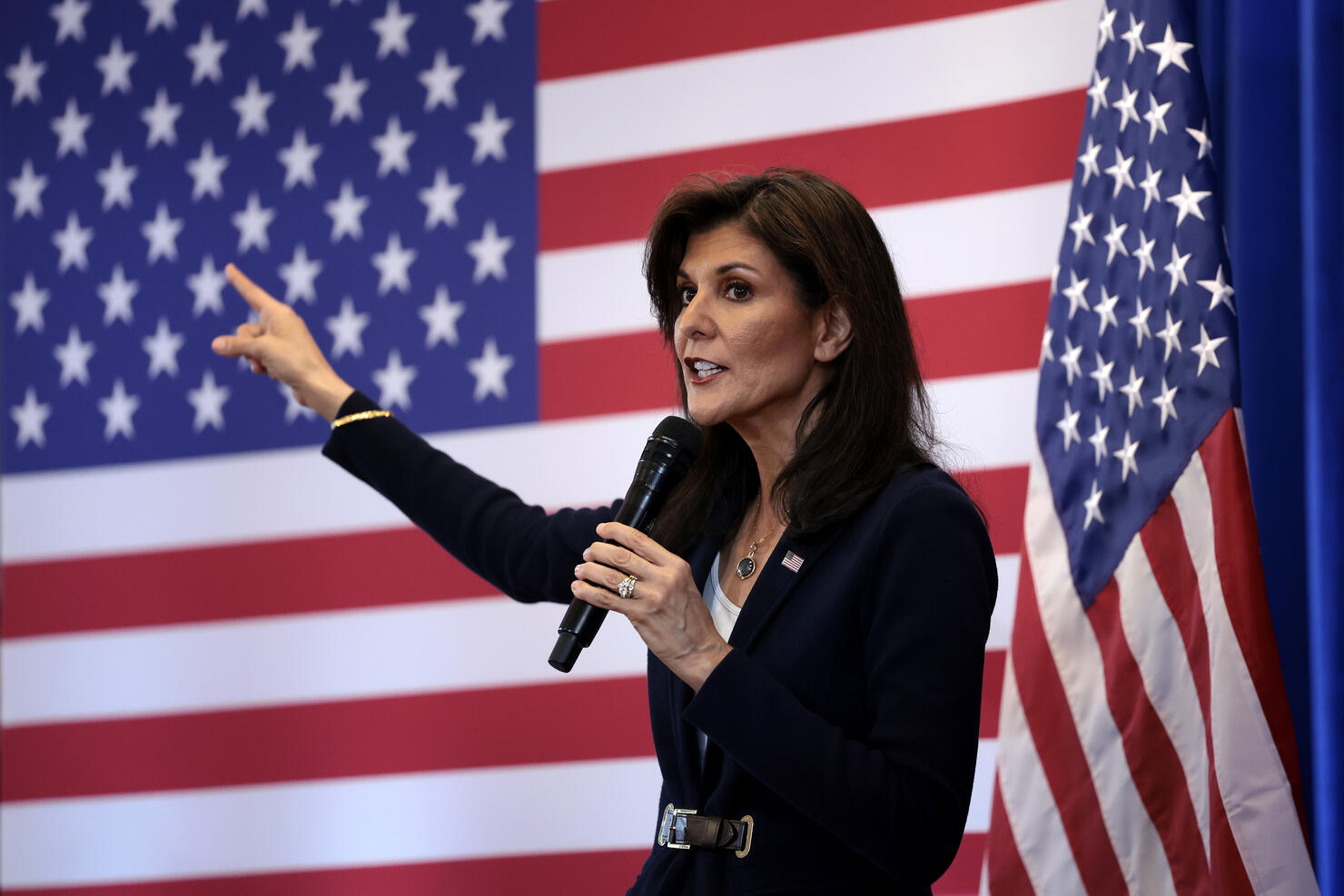 Nikki Haley Campaigns For President Throughout Her Home State Of South Carolina