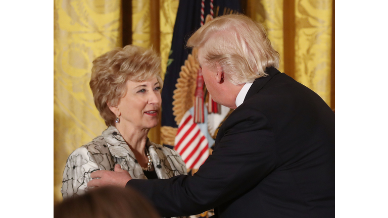 President Trump Attends Women's Empowerment Panel At The White House