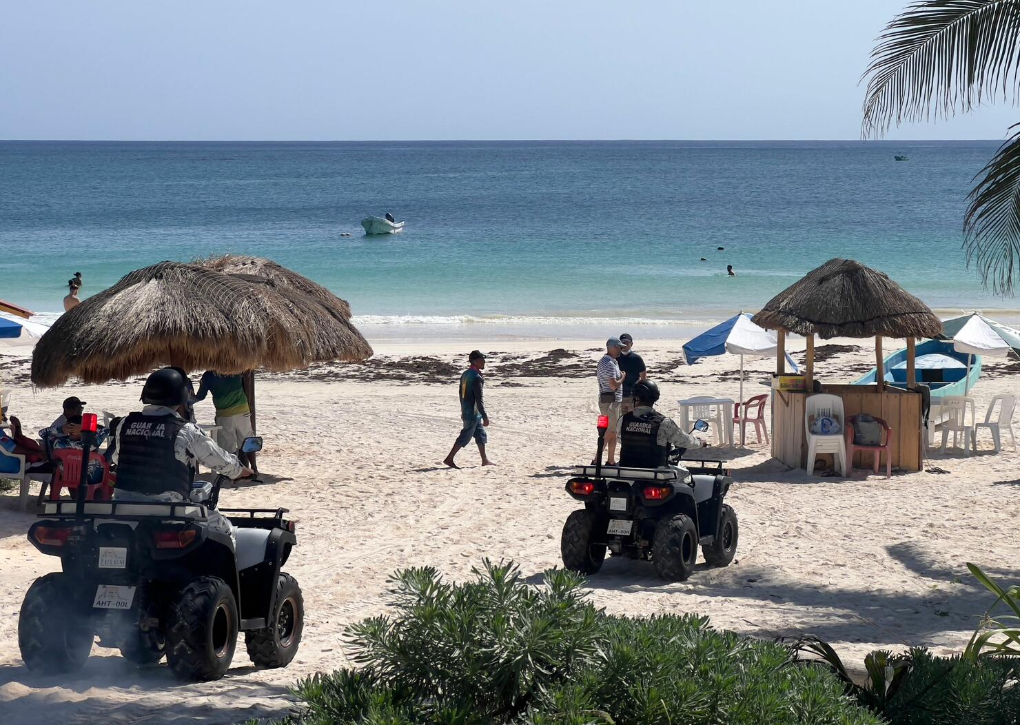 MEXICO-TOURISM-MAYAN RIVIERA-TULUM-SECURITY