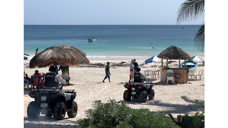 MEXICO-TOURISM-MAYAN RIVIERA-TULUM-SECURITY