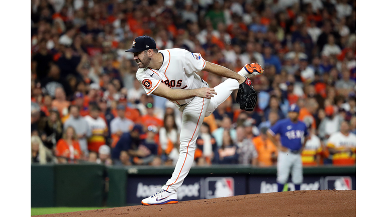 Championship Series - Texas Rangers v Houston Astros - Game One