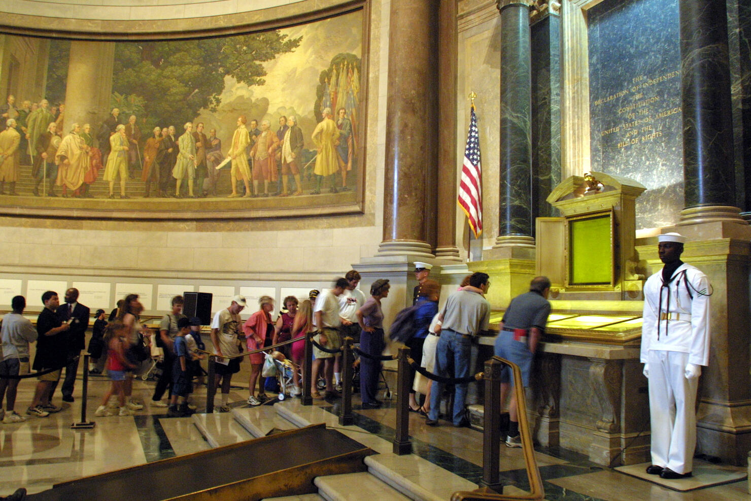 Historical U.S. Documents on Display
