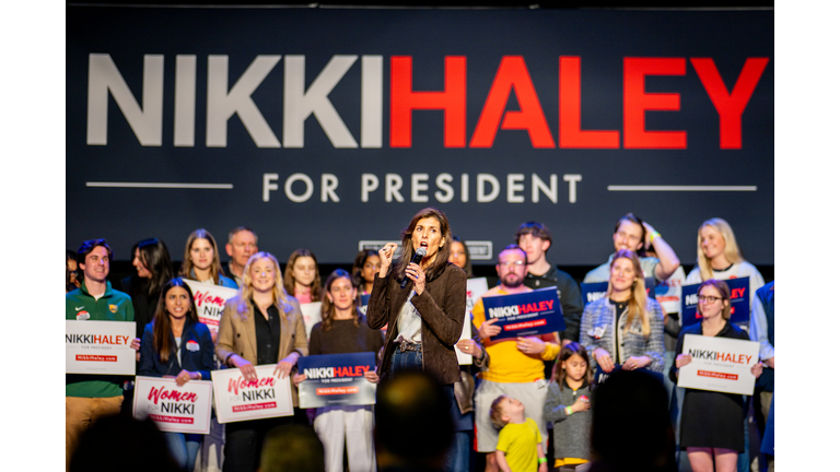 GOP Presidential Candidate Nikki Haley Campaigns In Texas