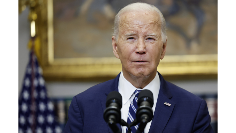 President Biden Gives Remarks On The Reported Death Of Putin Critic Alexei Navalny