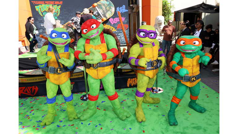 "Teenage Mutant Ninja Turtles: Mutant Mayhem" Chinese Theatre Imprint Ceremony