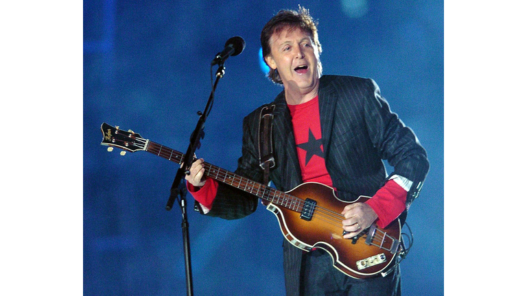 British rock legend Paul McCartney perfo