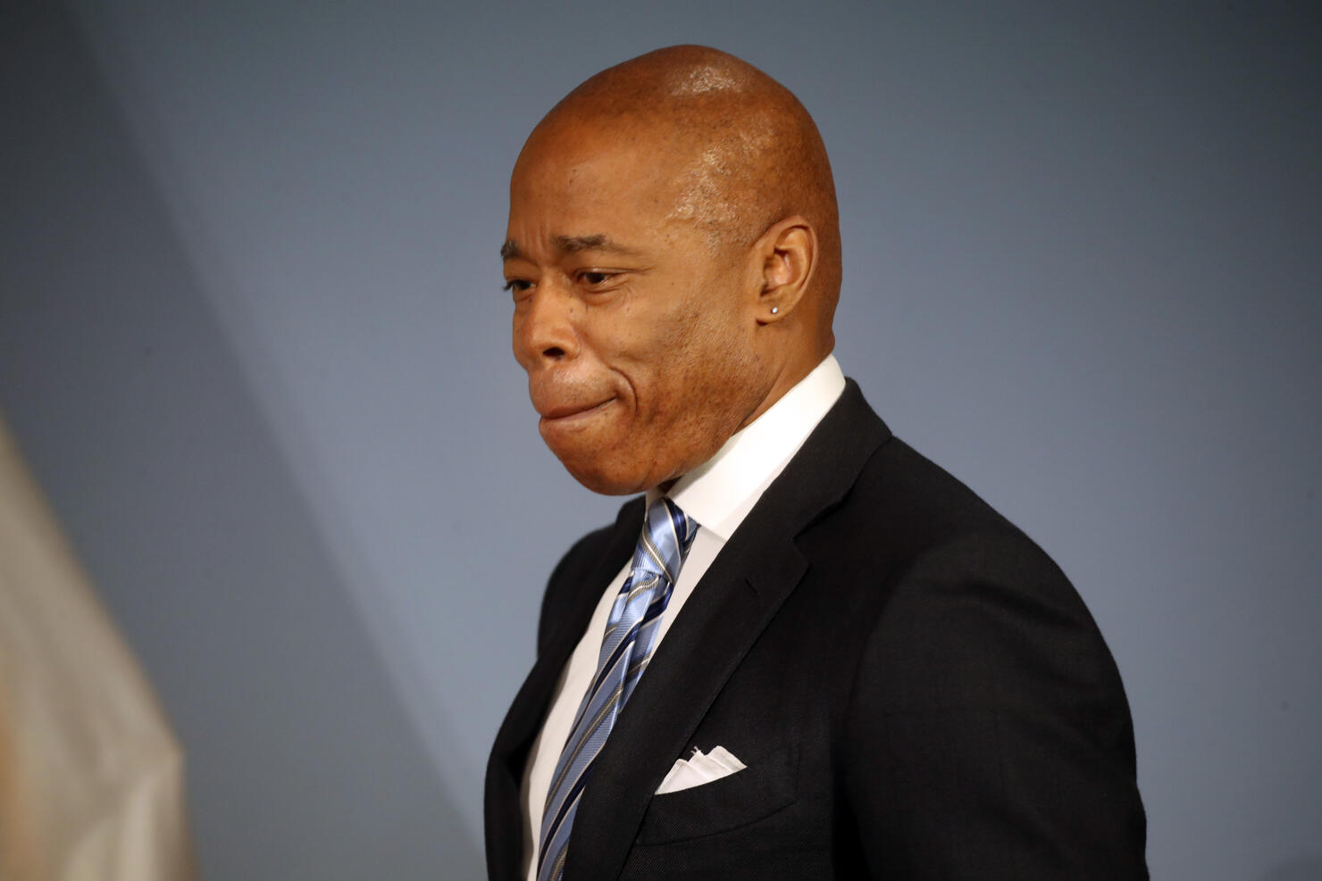 New York Mayor Eric Adams Holds Press Availability At City Hall