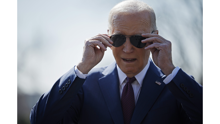 President Biden Departs The White House For California