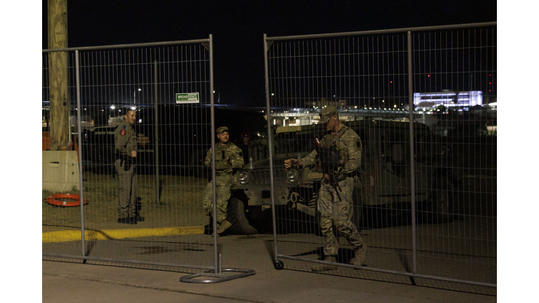 National Guard Continues Border Security In Texas