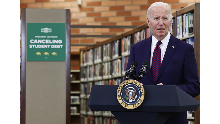 President Biden Speaks In Culver City, California