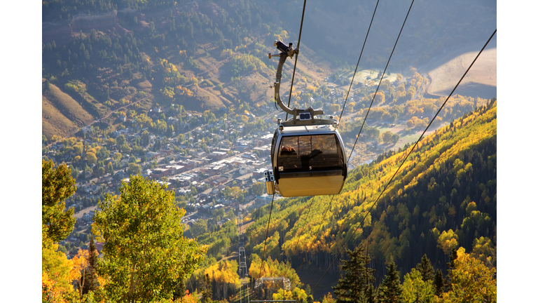 A view from a Telluride Gondola