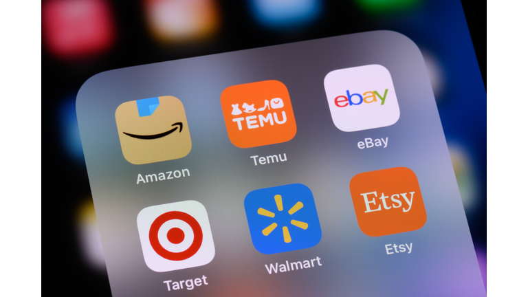 Online Retailers - Amazon, Temu, eBay, Target, Walmart and Etsy.