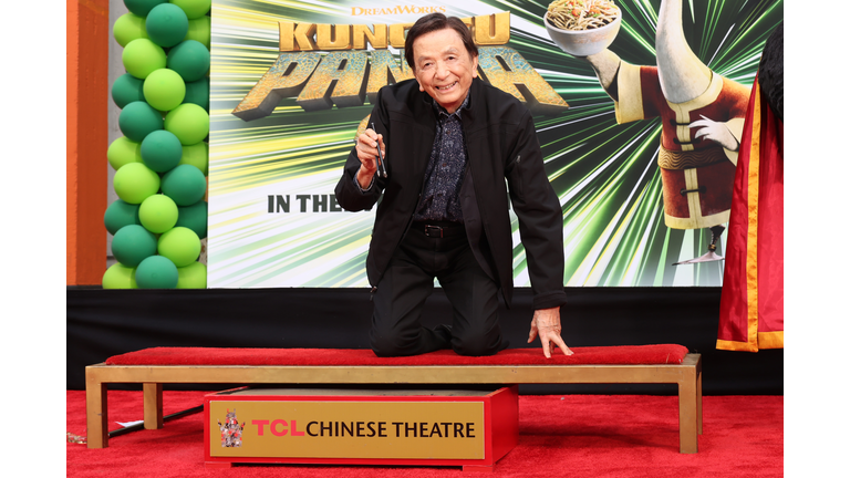 Actor James Hong Hand/Footprint In Cement Ceremony AT TCL Chinese Theatre