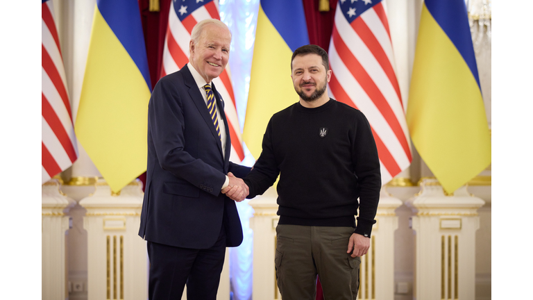 US President Biden Visits Kyiv