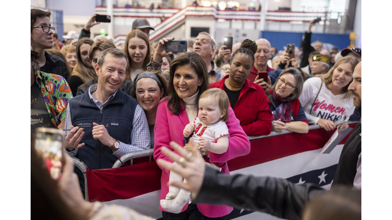 Nikki Haley Campaigns For President In Colorado