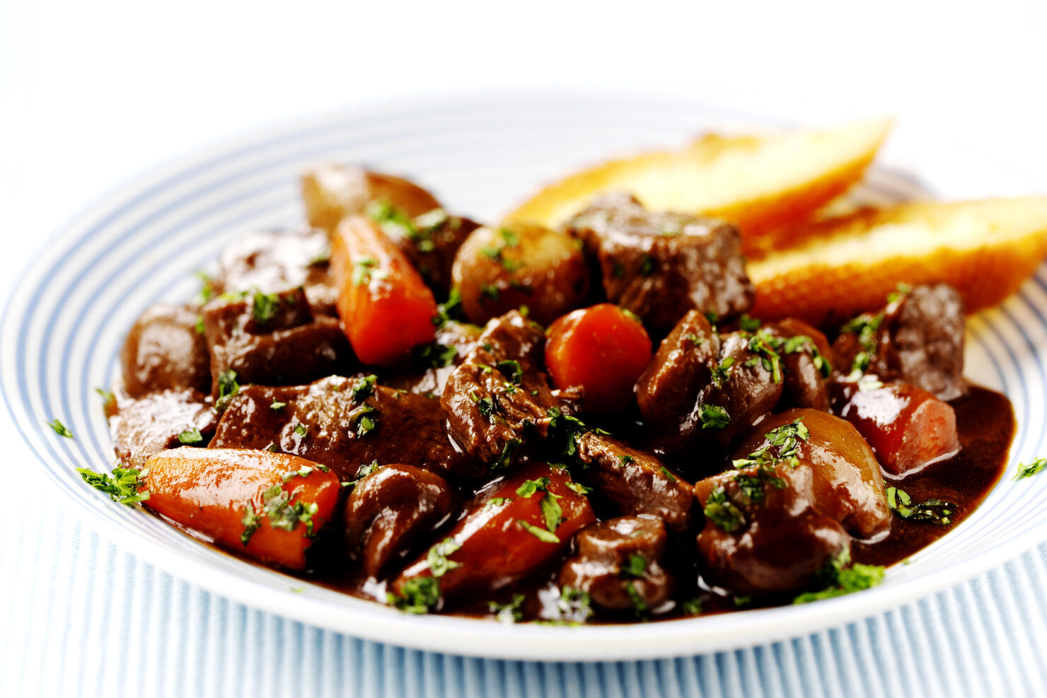 Beef bourguignonne