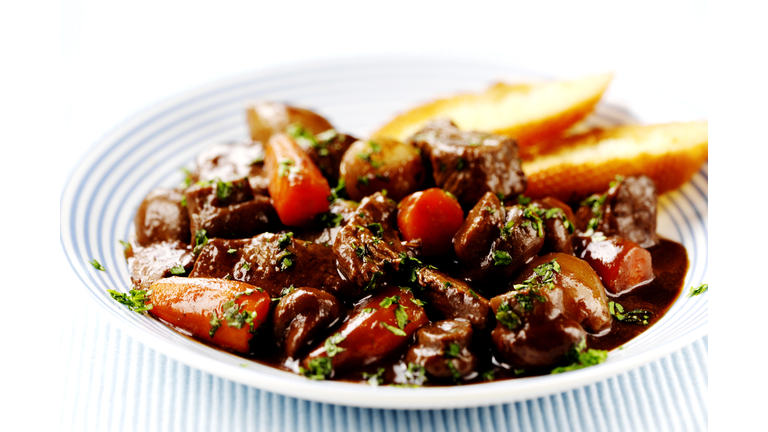 Beef bourguignonne