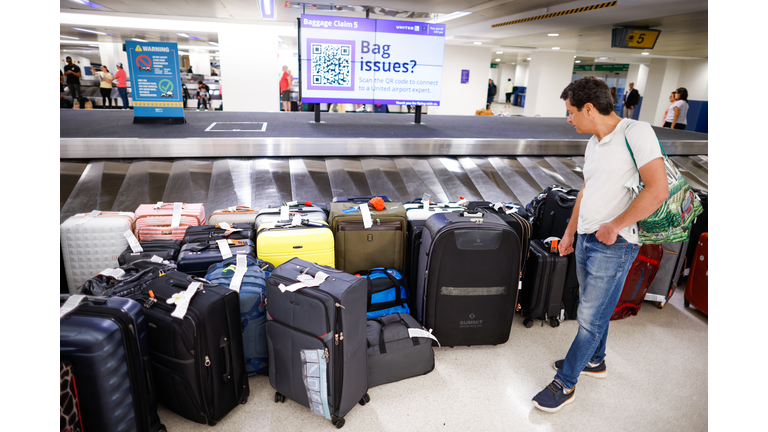 Newark Airport Plagued By Delays And Cancellations Amid Storm System On East Coast