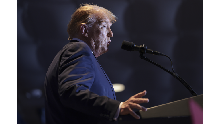 Donald Trump Holds Primary Night Event In Columbia, SC