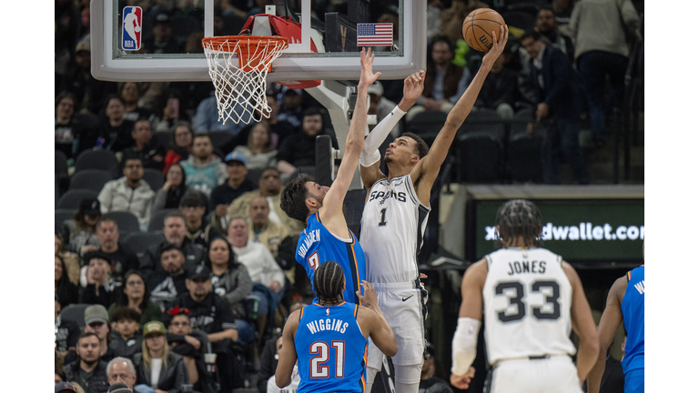 Oklahoma City Thunder v San Antonio Spurs