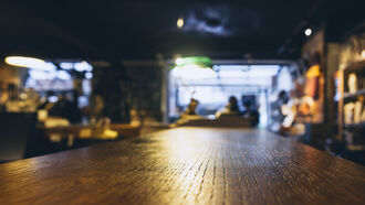 Chilling Moment Caught on CCTV Shows a 'Ghost' Pushing Drinks Off Bar