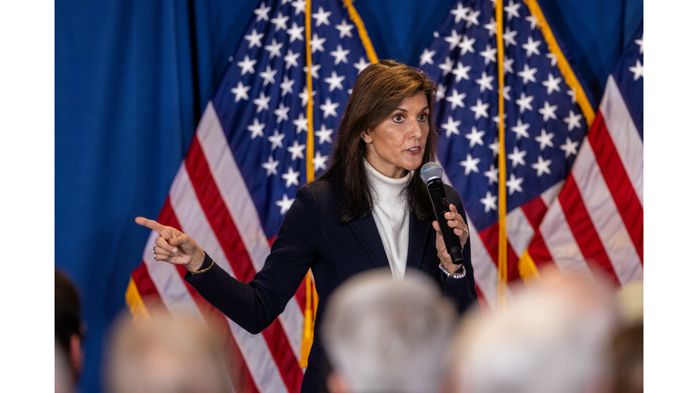 Nikki Haley Campaigns In Portland, Maine