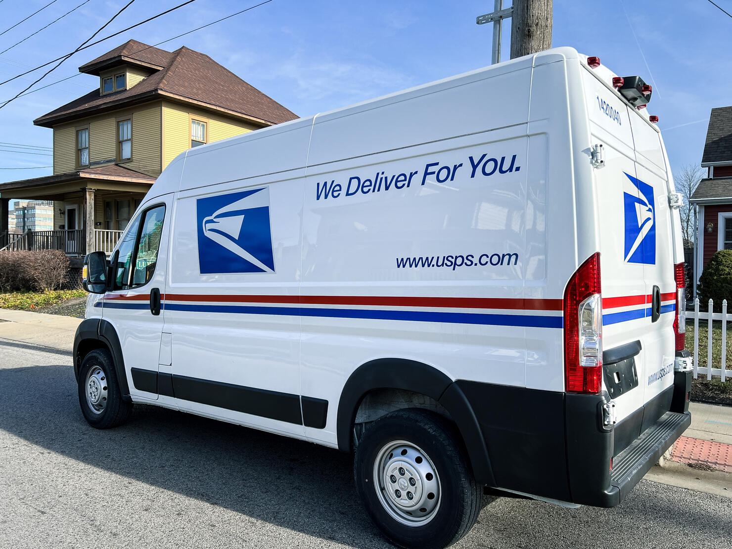 U.S. Postal Service Mail Delivery Truck