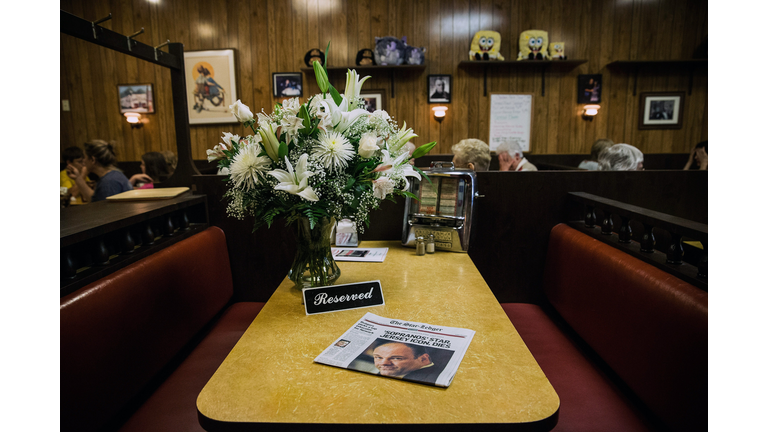 Fans Pay Homage To James Gandolfini At Restaurant Where Soprano's Finale Filmed
