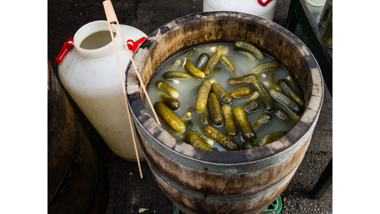 Barrel of pickles