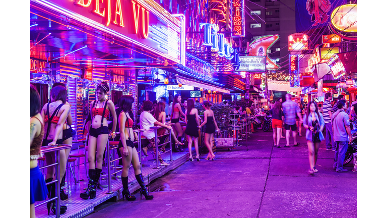 Sukhumvit, the Red Light District of Soi Cowboy, one of the main place for prostitution