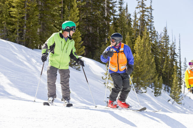 Male Amputee Disabled skier
