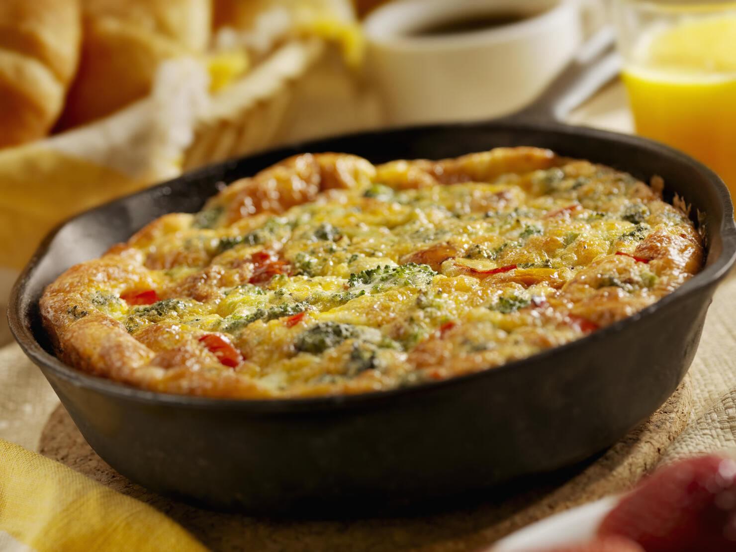 Cheese and Broccoli Frittata