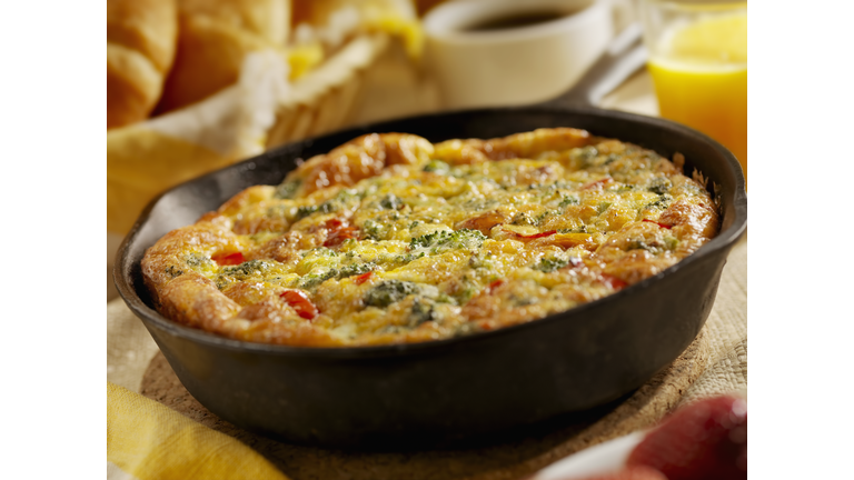 Cheese and Broccoli Frittata