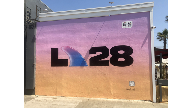 LA28 Reveals New Logo on Murals Throughout Los Angeles