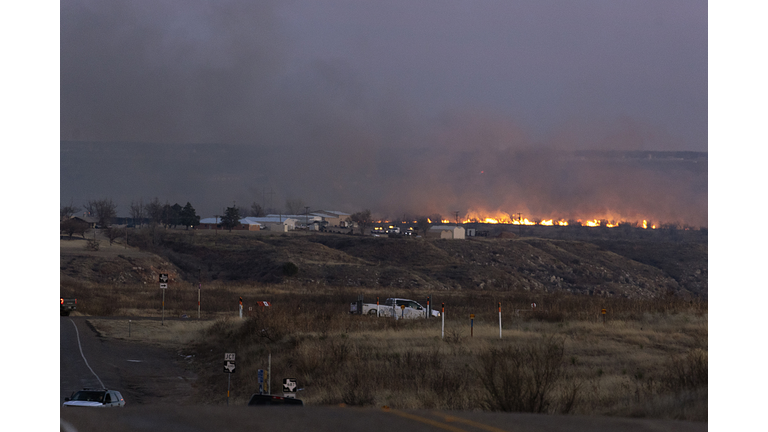 Largest Wildfire In Texas History Sweeps Across Panhandle