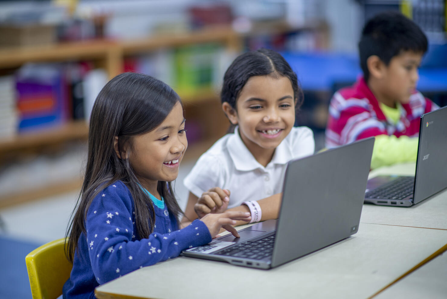 Children in a Computer Lab