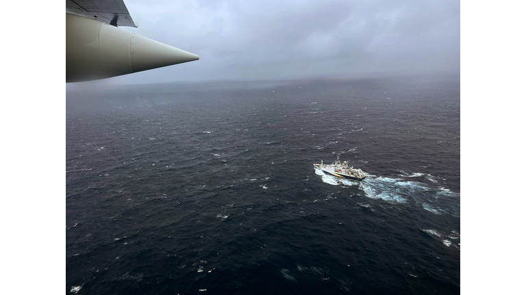 U.S. Coast Guard Search Efforts For The Missing Submarine Near Titanic