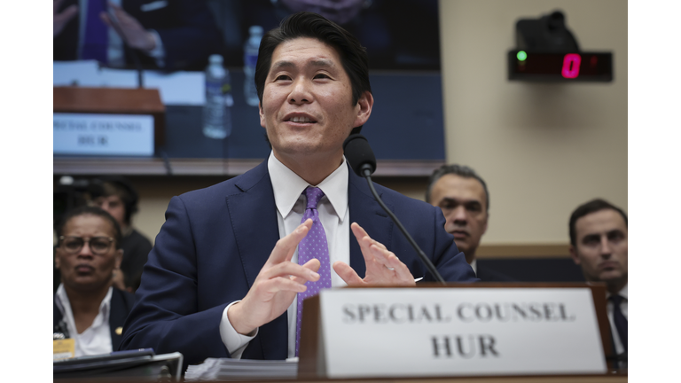 Special Counsel Robert Hur Testifies On Biden's Classified Documents Investigation