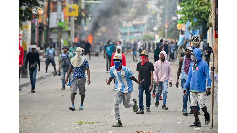 HAITI-POLITICS-UNREST-DEMONSTRATION