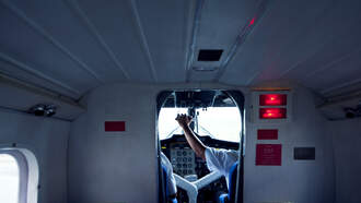 Passenger Tries Storming Plane's Cockpit, Gets Knocked To The Floor