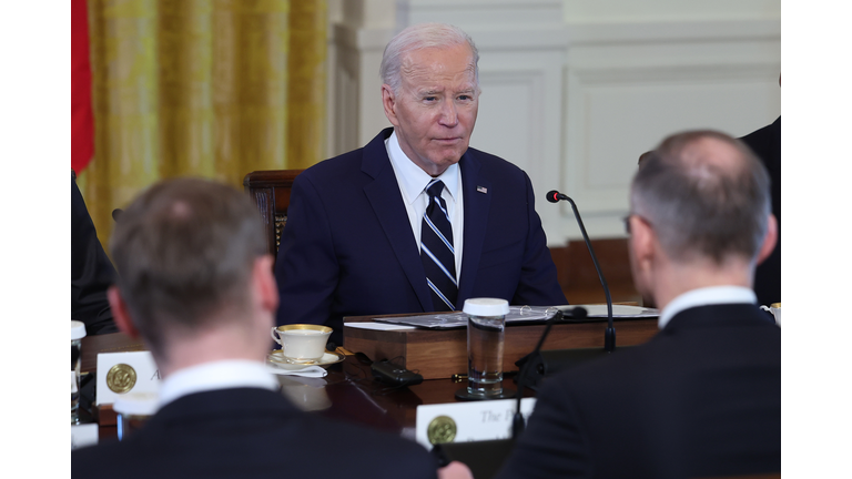 President Biden Meets With Poland's President And Prime Minister At The White House