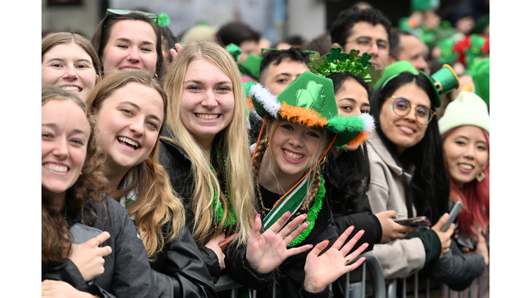 St Patrick's Day Is Celebrated In Dublin