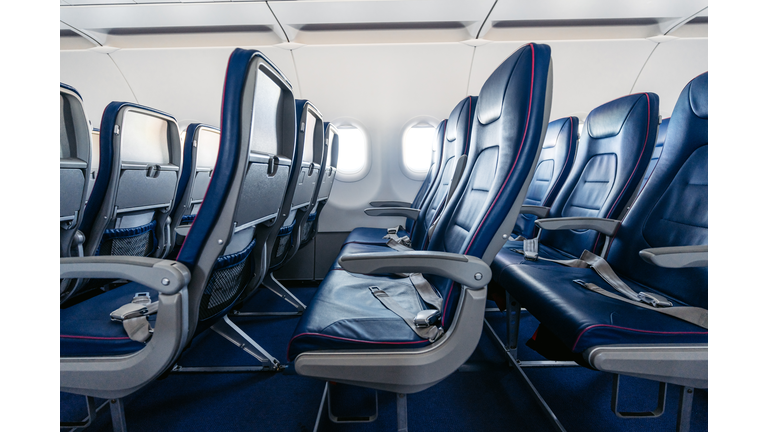 Empty Airplane Seats