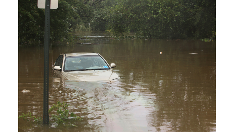 Flooded Car