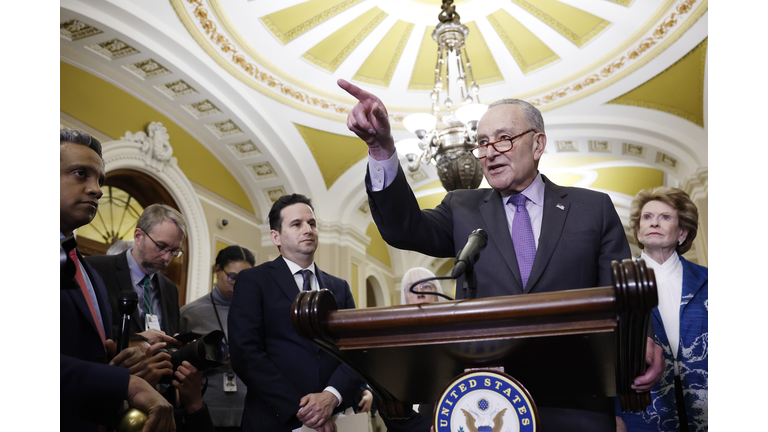 Senate Lawmakers Meet For Their Weekly Policy Luncheons