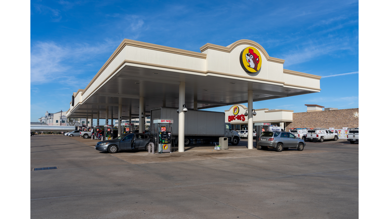 A Buc-ee's gas station in Houston, Texas, USA.