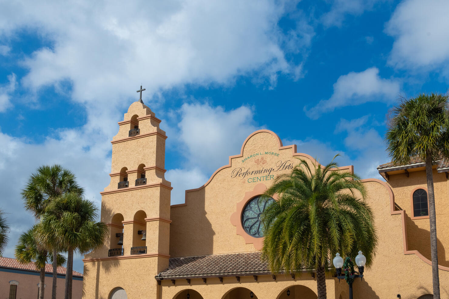 Spanish Church in The Villages, Florida Downtown